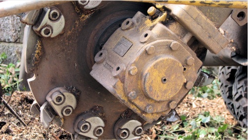 heavy duty stump grinder Chepstow